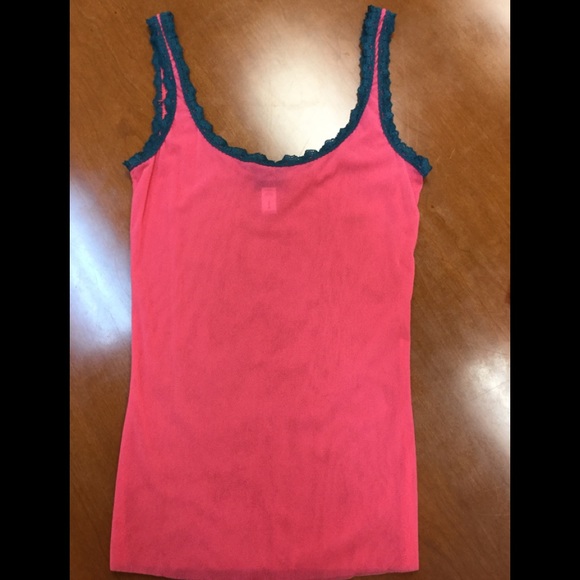 Cosabella Tops - Cosabella Celine mesh camisole coral/green